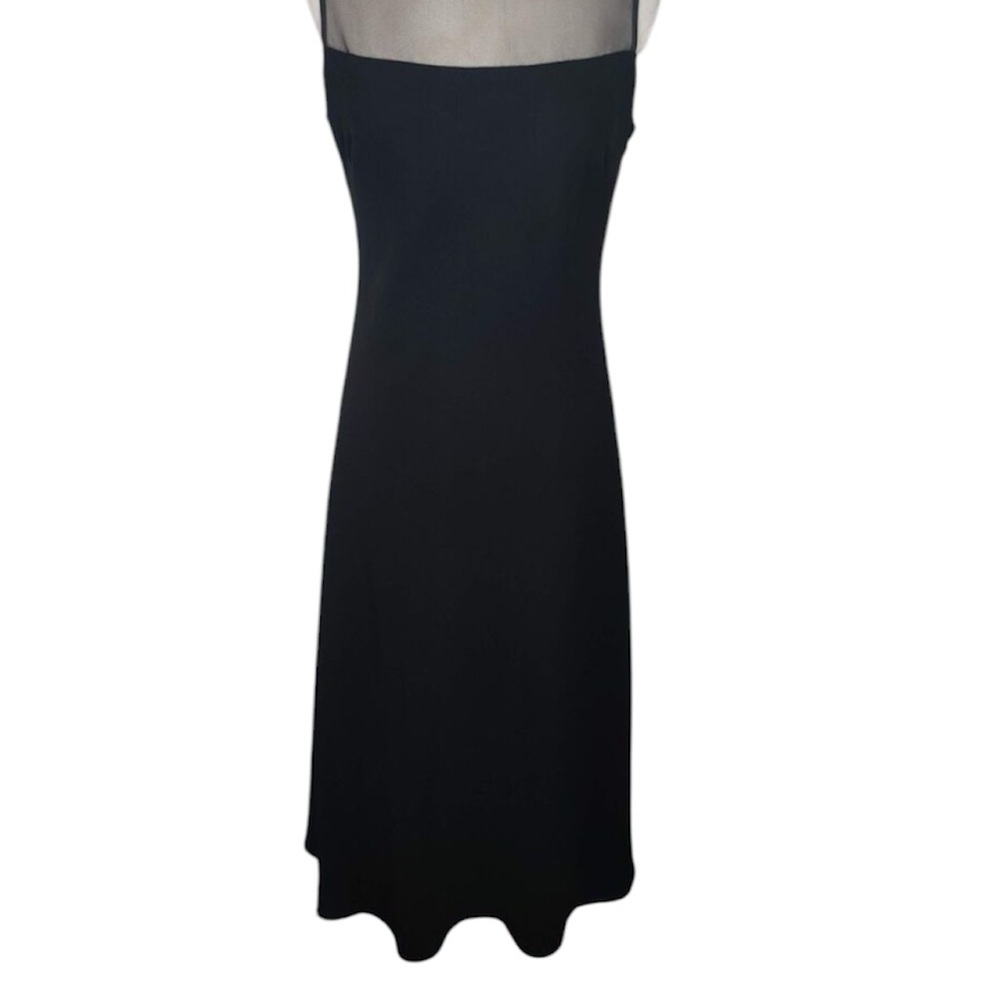 Jones Wear Black Ribbed Strapless Sheath Dress